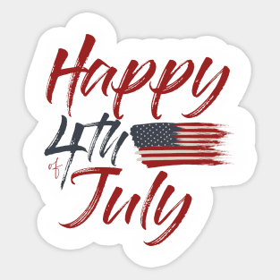 4th of July Sticker